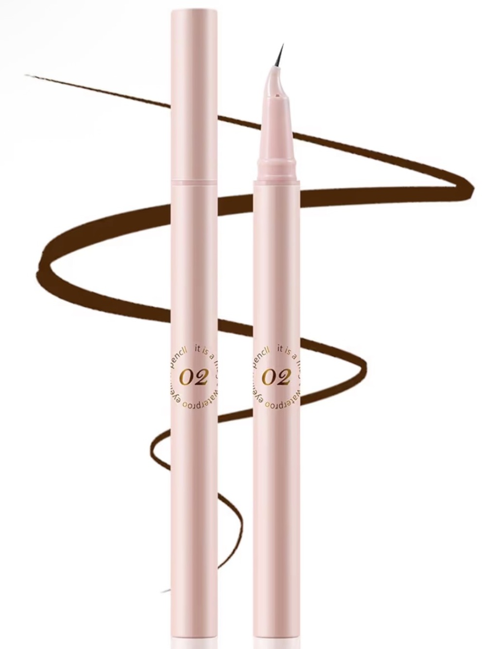 Liquid Eyeliner Pen, Matte Eye Liner with Precision Tip, Long Lasting Eyeliner